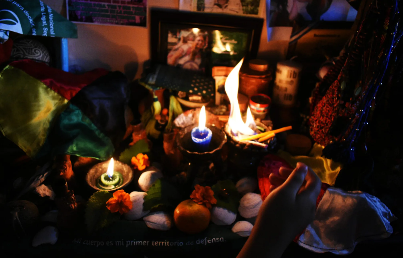  Altar de Lorena. Foto: Celeste Mayorga 